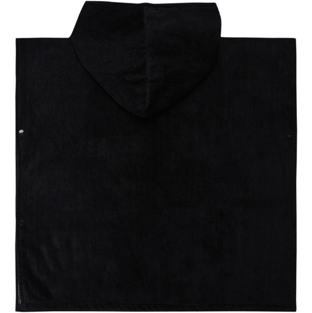2026 Quiksilver Junior Hoody Poncho Towel AQKAA03005 - Black